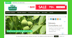 Desktop Screenshot of nasezahrada.com